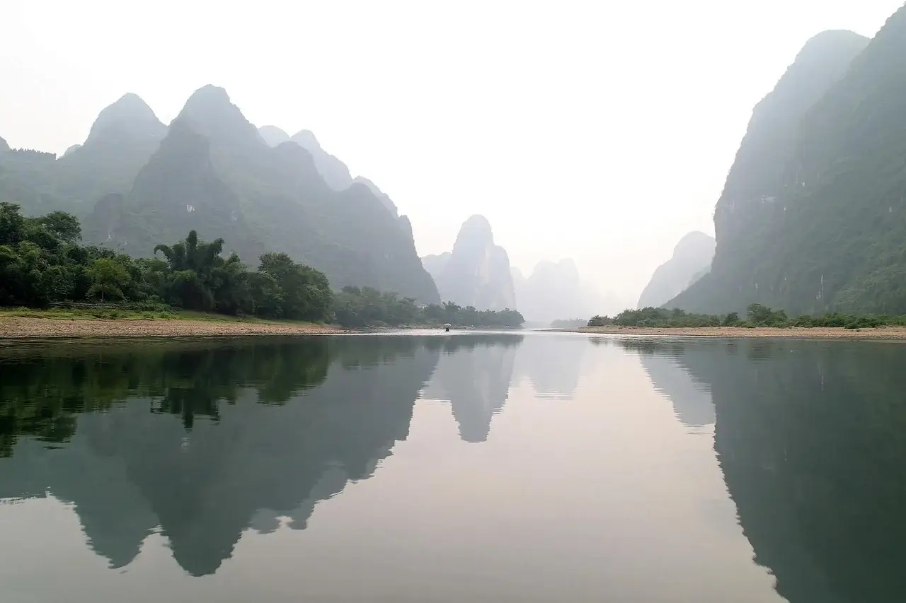 Li River landscape in Guilin