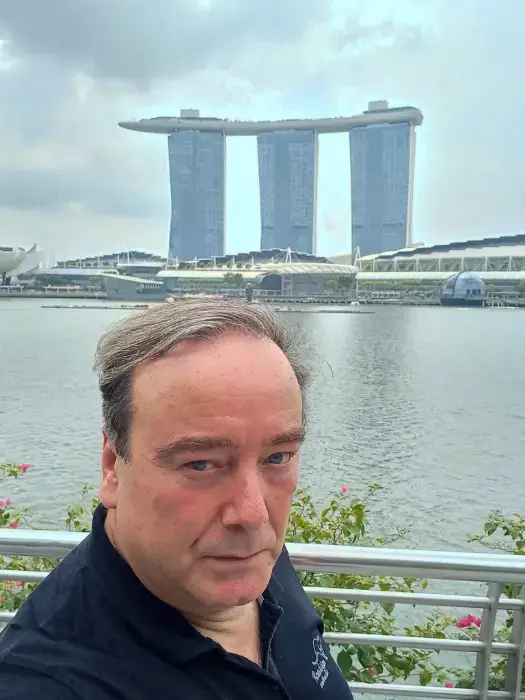 Lucian, international tour guide in Singapore