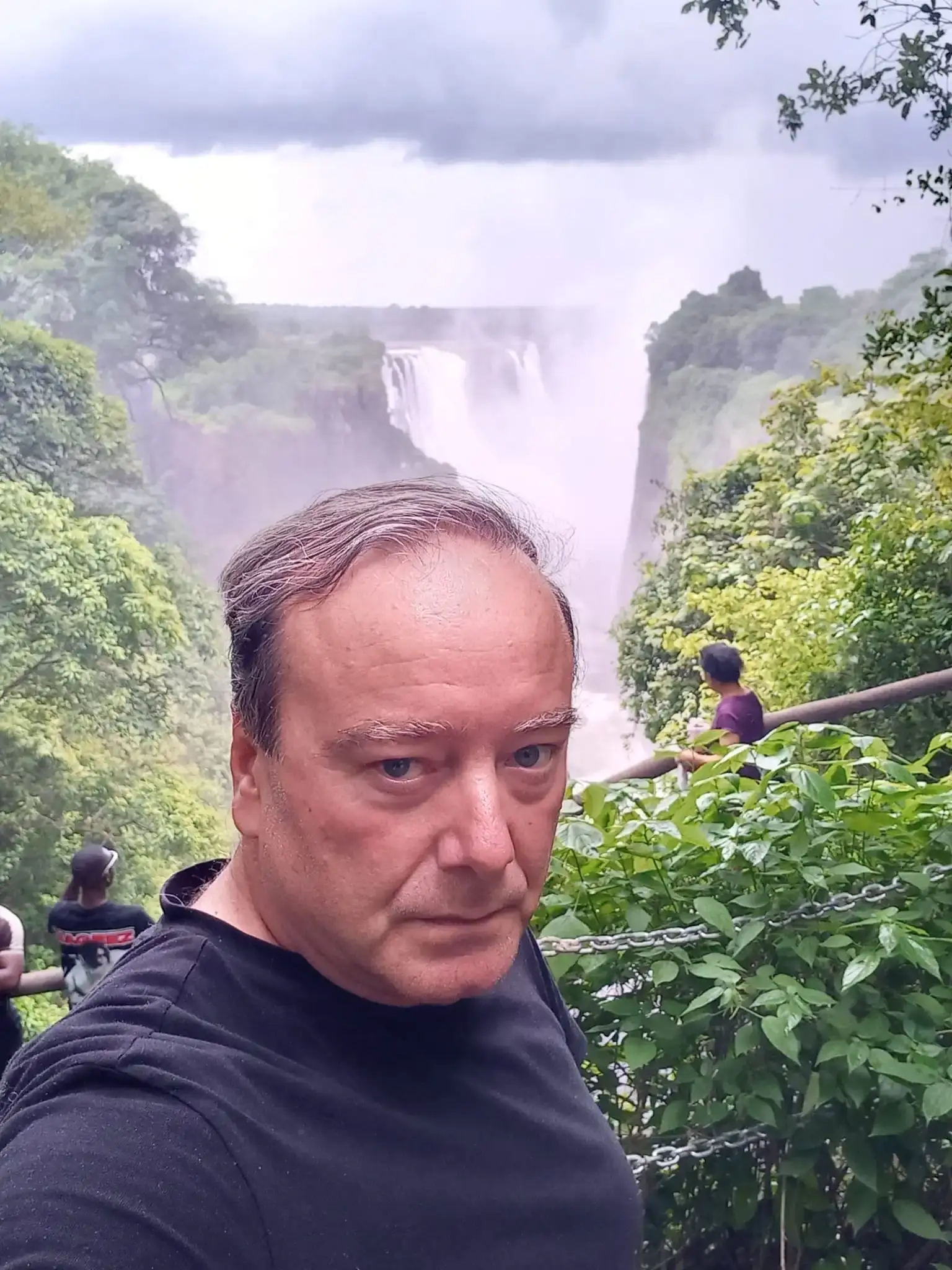 Lucian, international tour guide at Victoria Falls, Zimbabwe